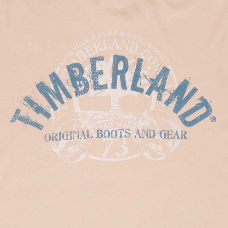 VINTAGE TIMBERLAND LONG SLEEVE BEIGE TEE SHIRT XL