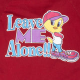 Vintage Looney Tunes Tweety Baseball Button Down Jersey 2001 Size Large