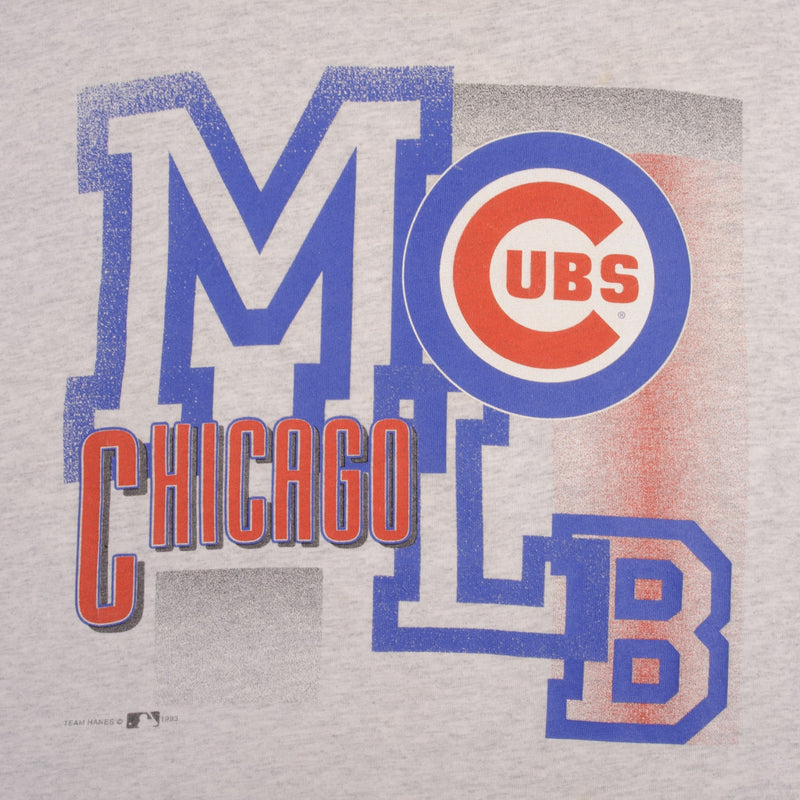 CAMISETA ANTIGUA DE LOS CHICAGO CUBS DE LA MLB DE 1993, TALLA XL