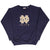 Vintage Ncaa Notre Dame University Irish Blue Sweatshirt 1990S Size XL