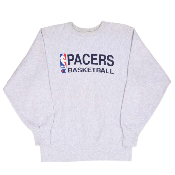 Vintage Nba Indiana Pacers Reverse Weave Champion Sweatshirt 1990S Large Made In Usa