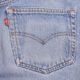 JEANS VINTAGE LEVIS 501 INDIGO DE LOS AÑOS 80, TALLA 35 X 29 ANCHO 35 L 29, FABRICADO EN EE. UU.