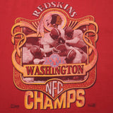 VINTAGE NFL WASHINGTON REDSKINS XXVI SUPER BOWL TEE SHIRT 1990S XL MADE IN USA