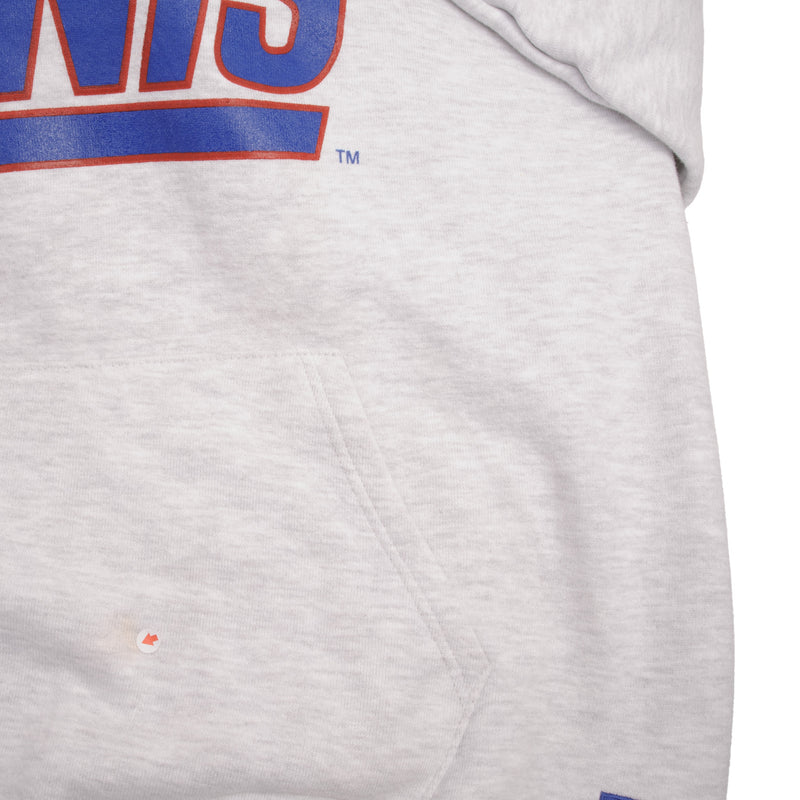 VINTAGE NFL NEW YORK GIANTS RUSSELL HOODIE SWEATSHIRT SIZE 2XL 1990S MADE IN USA