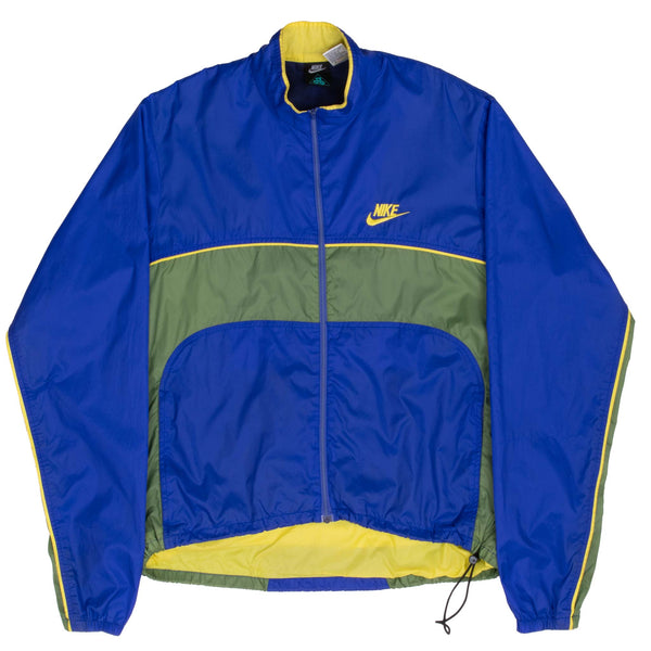 Vintage Nike Acg Blue Windbreaker Jacket 1990S Size Medium