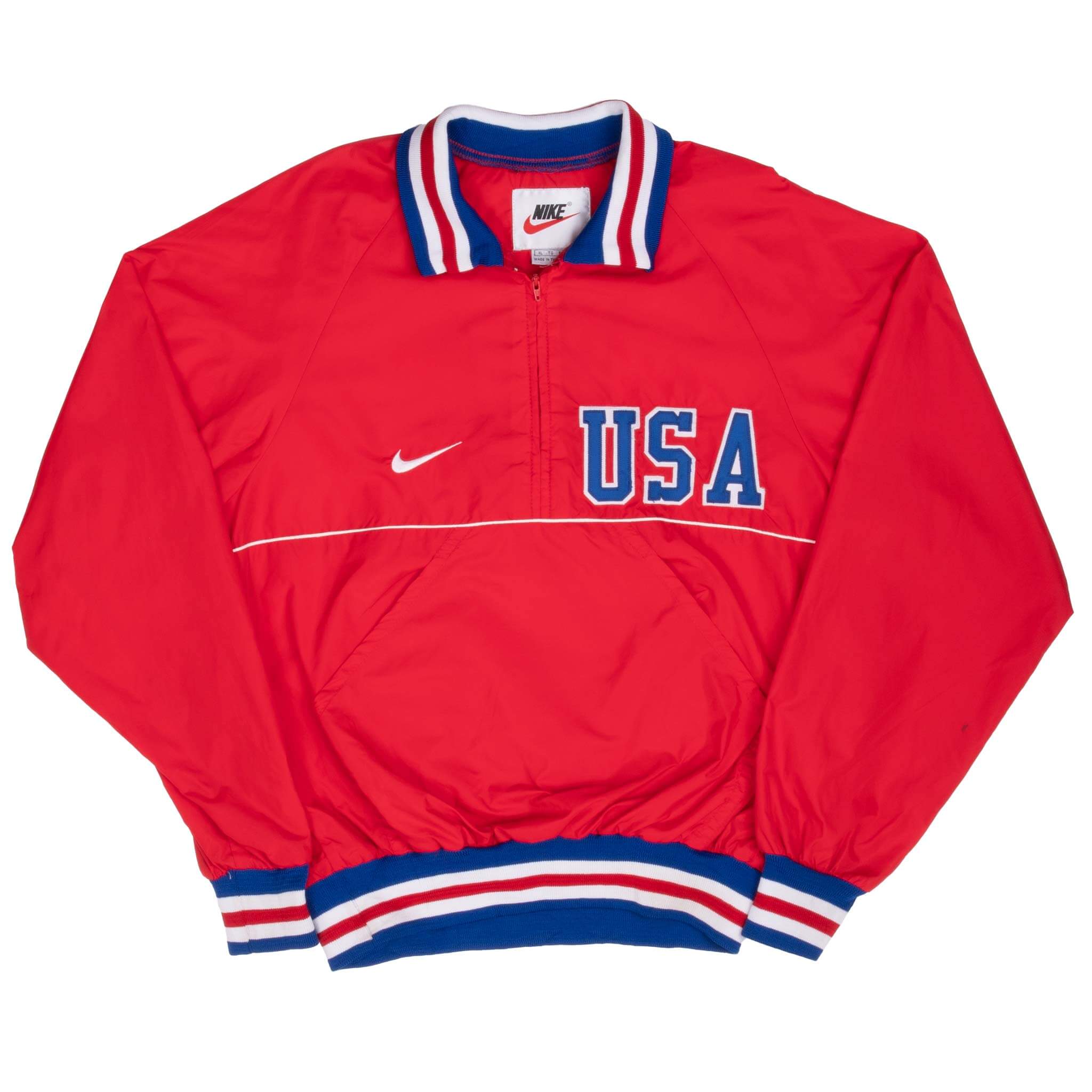 Nike red blue fashion windbreaker