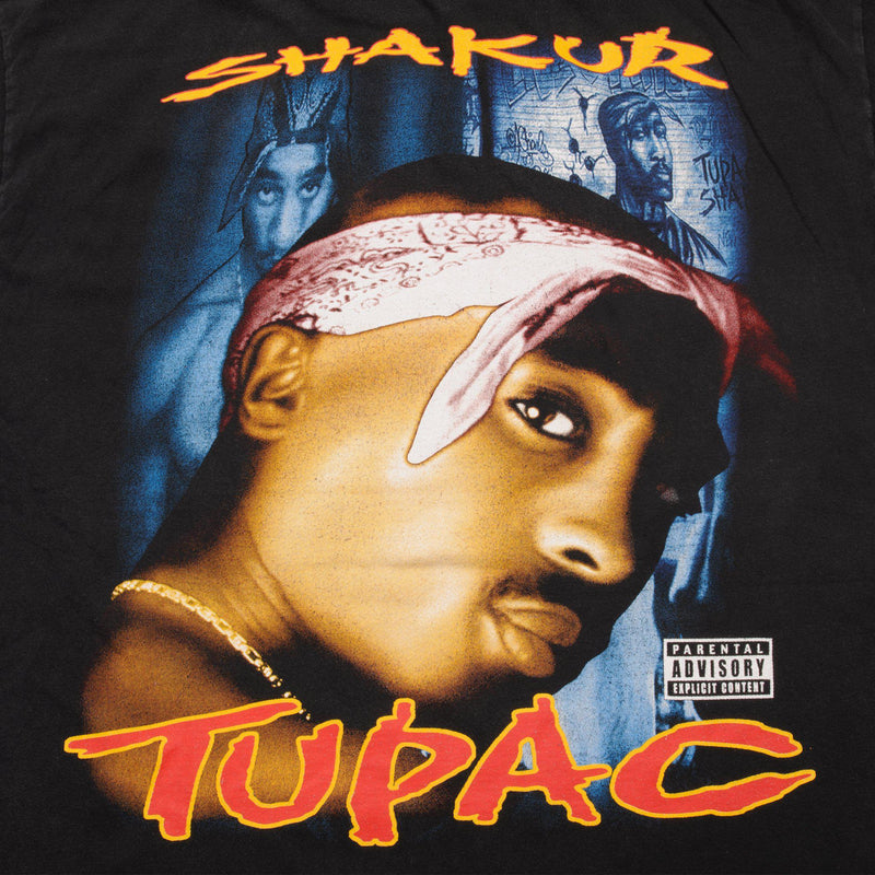 VINTAGE TUPAC SHAKUR TEE SHIRT 1990s SIZE LARGE MADE IN USA