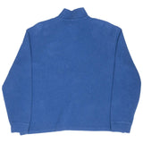 Vintage Polo Ralph Lauren Blue Quarter 1/4 Zip Sweater Size XL