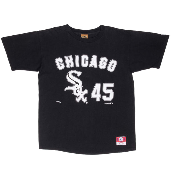 Vintage Mlb Chicago White Sox 1990S Tee Shirt Size Large Made In USA With Single Stitch Sleeves