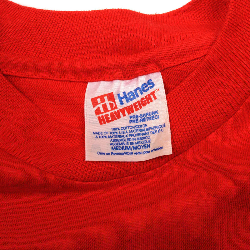 Vintage Label Tag Hanes Heavyweight 90s 1990s 