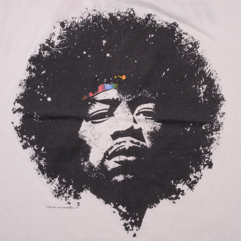 VINTAGE JIMI HENDRIX TEE SHIRT 1988 SIZE MEDIUM