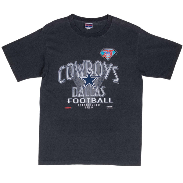 Vintage Nfl Dallas Cowboys 1994 Tee Shirt Size Large Made In Usa With Single Stitch Sleeves