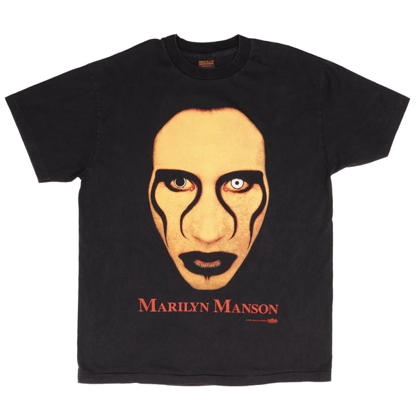 Bootleg Marilyn Manson S*X Is Dead Tee Shirt 1997 Size Large Made In Usa With Single Stitch Sleeves