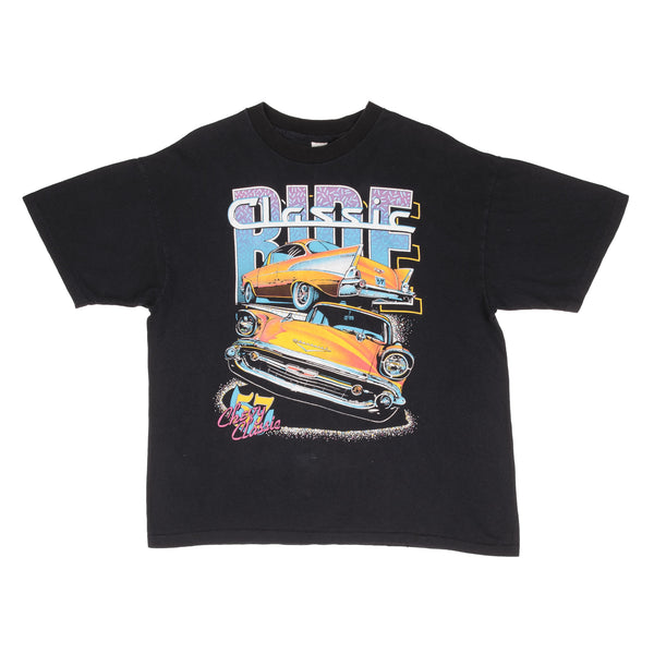 Vintage Chevy 1957 Classic Ride Car Tee Shirt 1990S Size XL