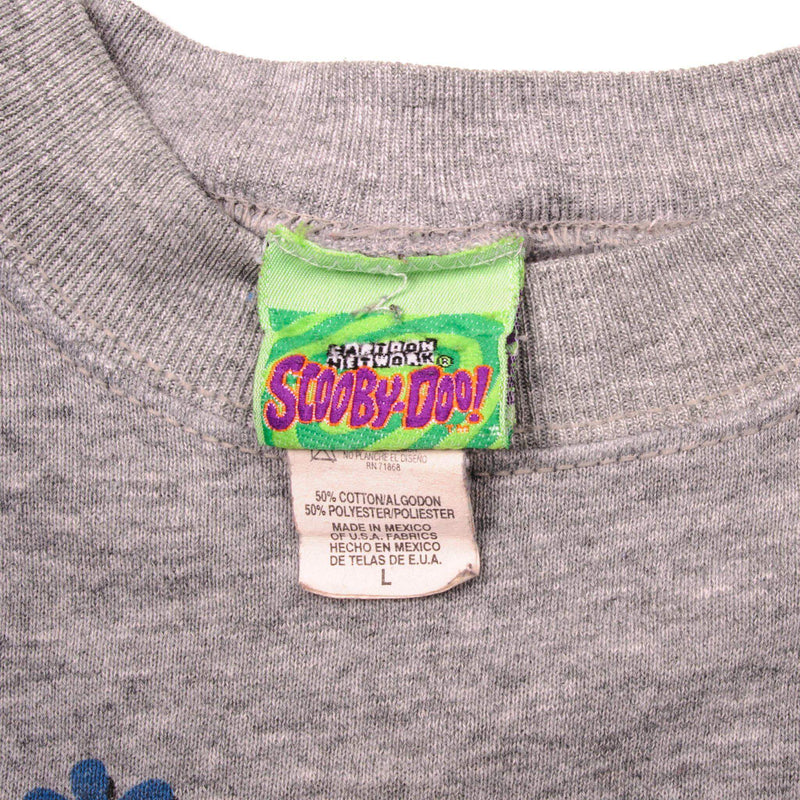 Vintage Label Tag Cartoon Network Scooby-Doo !  90s 1990s