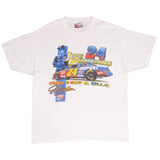 Vintage Nascar Jeff Gordon Dupont Red Hot And Blue Tee Shirt 2003 Size Medium