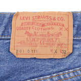 JEANS VINTAGE LEVIS 501 INDIGO AÑOS 1980 TALLA W33 L32 FABRICADO EN EE. UU.