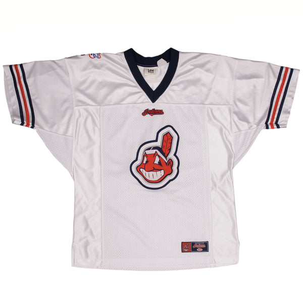 Vintage Mlb Cleveland Indians Lee Sport Jersey 1990S Size XL