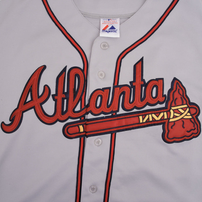 Vintage Mlb Atlanta Braves Chipper Jones #25 Majestic Jersey Size 44