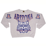 Vintage Ncaa Arizona Wildcats All Over Print Sweatshirt 1990S Size 2XL