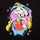 VINTAGE DISNEY ROGER RABBIT TEE SHIRT 1987 SIZE LARGE MADE IN USA