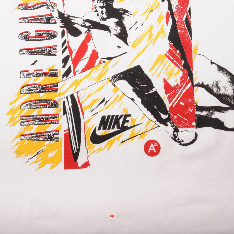 CAMISETA VINTAGE NIKE ANDRE AGASSI 1987-1994 TALLA MEDIANA JUVENIL XLB