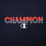 Vintage Navy Champion Reverse Weave Spellout Sweatshirt 1990S Size 2XL Made In USA