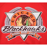 SUDADERA VINTAGE DE LOS CHICAGO BLACKHAWKS DE LA NHL DE 1991, TALLA XL, FABRICADA EN EE. UU.