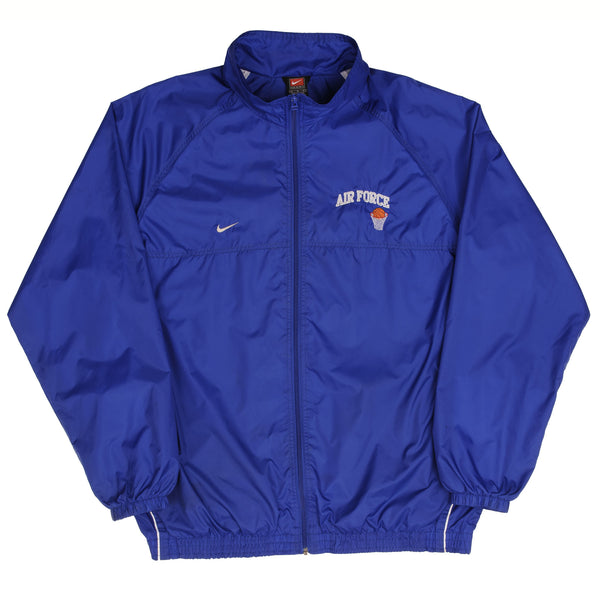 Vintage Nike Air Force Basketball Windbreaker Jacket 1990S Size XL