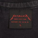 Bootleg Metallica Birth School Metallica Death 1992 Tee Shirt Size Large Made In Usa With Single Stitch Sleeves