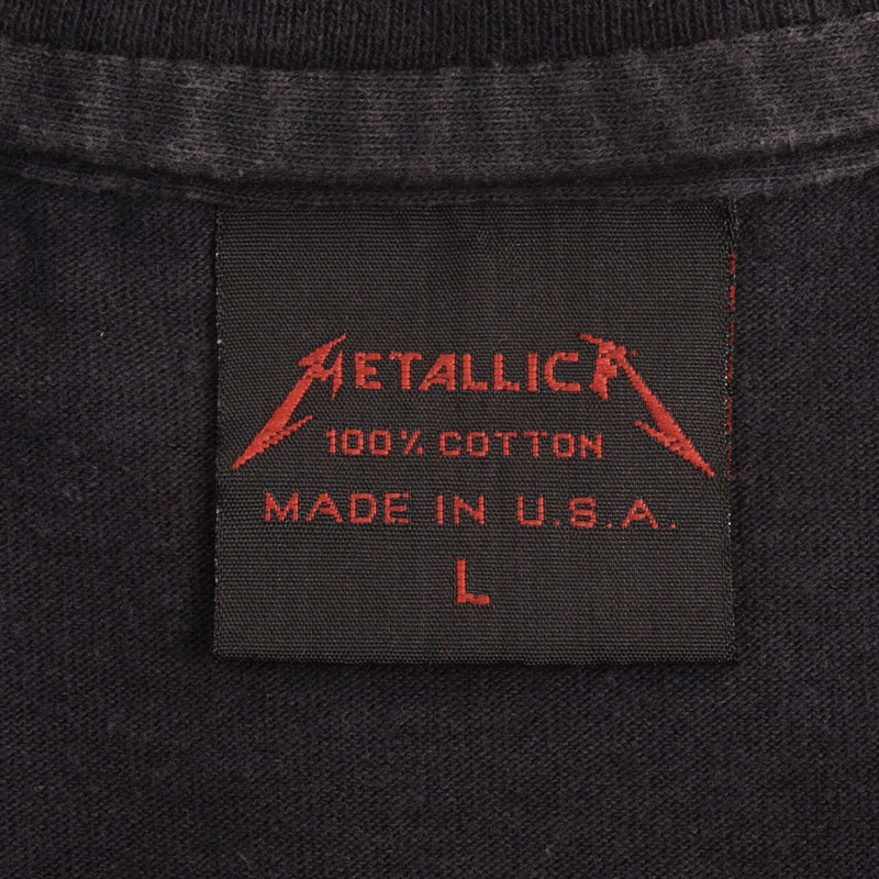 Bootleg Metallica Birth School Metallica Death 1992 Tee Shirt Size Large Made In Usa With Single Stitch Sleeves