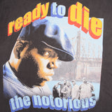 Bootleg Rap Tee Shirt The Notorious Big Ready To Die Call Me Big Poppa Size Xl Single Stitch