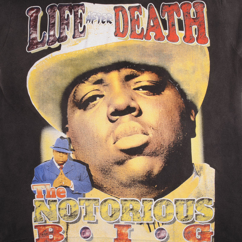 Bootleg Rap Tee Shirt The Notorious Big Life After Death Biggie Smalls Size Xl Single Stitch