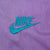 Vintage Nike Swoosh Purple Windbreaker Jacket Late 1980S Size Medium