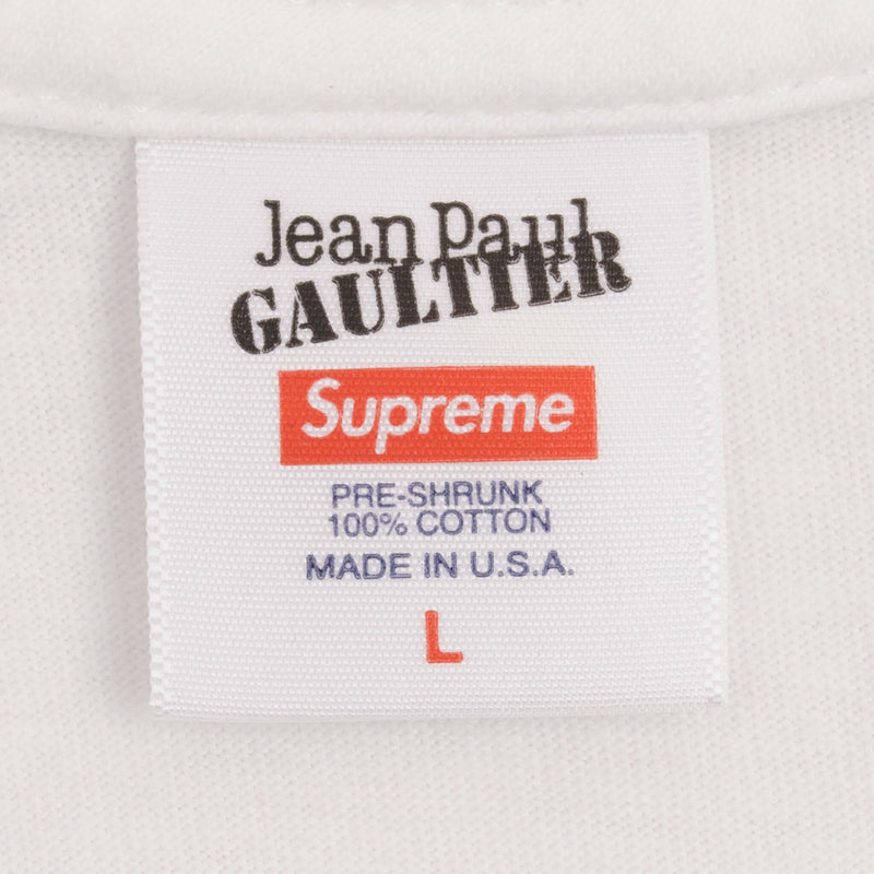 Supreme X Jean Paul Gaultier Grafiti Box Logo SS19 Tee Shirt Large Made In Usa