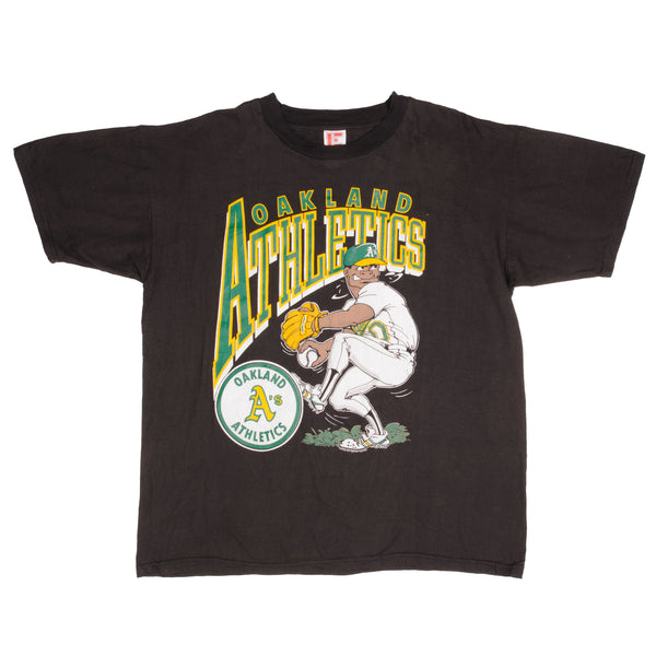 Vintage Oakland Athletics Nutmeg Mills MLB Raglan Baseball 