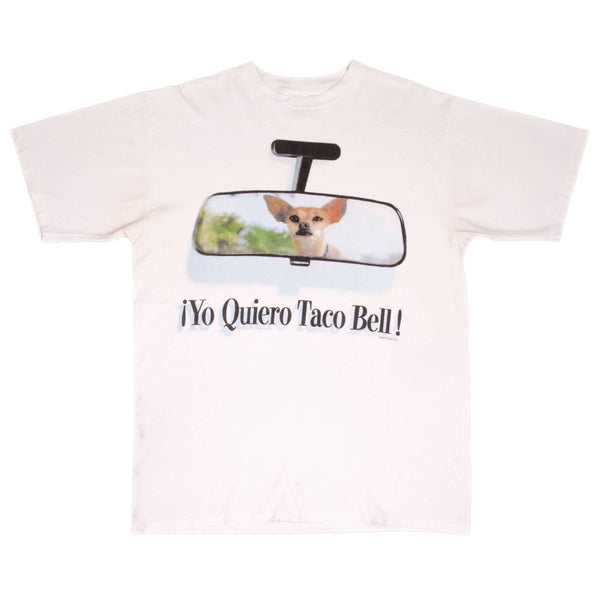 復古 YO QUIERO TACO BELL 狗 T 卹 1993 2XL 美國製造