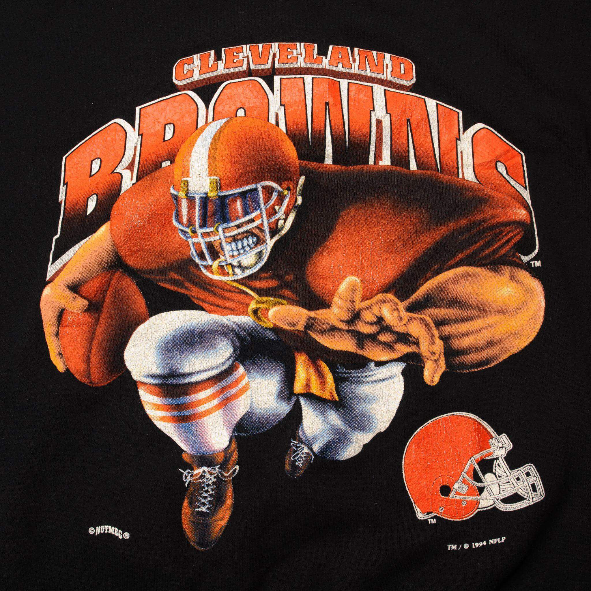 VINTAGE NFL CLEVELAND BROWNS SWEATSHIRT 1994 SIZE LARGE MADE IN USA