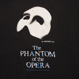 Vintage The Phantom Of The Opera Tee Shirt 1986 Size Large With Single Stitch Sleeves