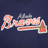 Vintage Mlb Atlanta Braves Early 1990S Tee Shirt Size Medium Made In Usa With Single Stitch Sleeves