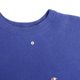 SUDADERA VINTAGE CHAMPION DE TEJIDO INVERSO AZUL, AÑOS 80, TALLA GRANDE, FABRICADA EN EE. UU.