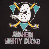 Vintage NHL Anaheim Mighty Ducks Disney Tee Shirt 1993 Size Medium Made in USA With Single Stitch Sleeves