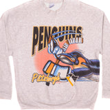 Vintage NHL Pittsburgh Penguins Salem Sportswear Sweatshirt Size XLarge Made In USA.