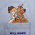 Vintage Scooby Doo Embroidered Blue Pocket Shirt 1990S Size XL