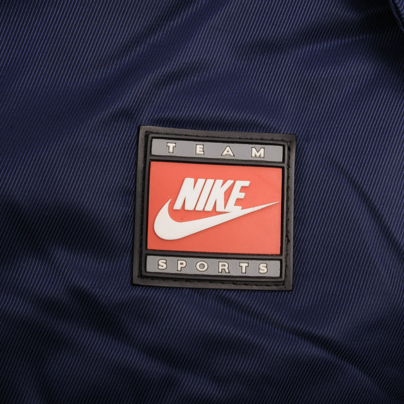 Vintage Nike Swoosh Blue Heavyweight Windbreaker Jacket 1990S Size XL Youth