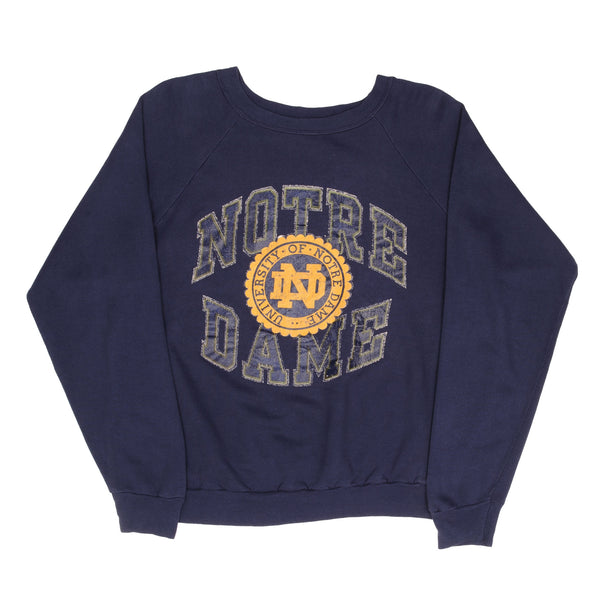 Vintage Ncaa Notre Dame University Champion Sweatshirt 1980S Size Large