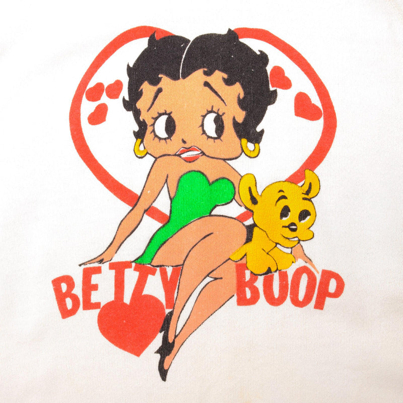 Vintage Betty Boop Sweatshirt 80S Size L, Made In USA