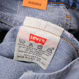 Beautiful Blue Levis 501 Jeans 1993   Size on Tag 30X32  Back Button #913