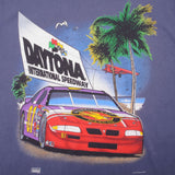 Vintage Nascar Daytona International Speedway 1997 Tee Shirt Size Medium Made In USA With Single Stitch Sleeves