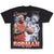 Bootleg Tee Shirt Nba Dennis Rodman Chicago Bulls All Over Print Size Large Single Stitch